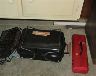 Weber Propane Hibachi & Craftsman Detail Sander in Case