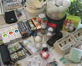 Golf Balls and Golf Items
