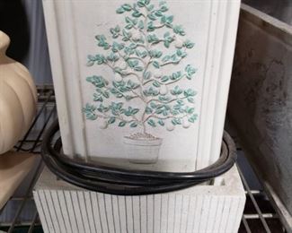 Ceramic electric water fall  