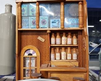 Custom wooden Cuban bar decor 