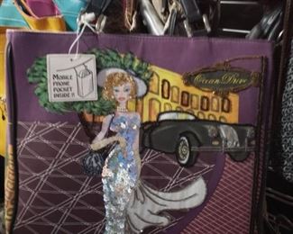 Assorted New old stock with tags handbags 