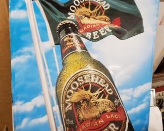 Moosehead Beer metal sign 