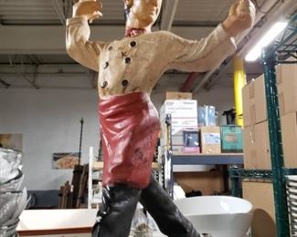 Ceramic Baker figure 