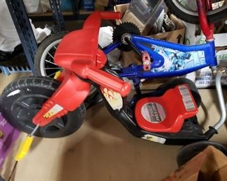 3 Wheel poly kids motorcycle