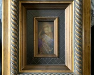 Csaba Markus - Primavera     2009 4 1/4 x 2 1/4————Hand embellished serigraph in color on board. Signed in gold ink and numbered 399 edition.