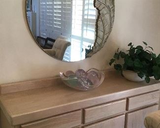 ash  buffet. 3 Drawers, 3 under cabinets $ 200,