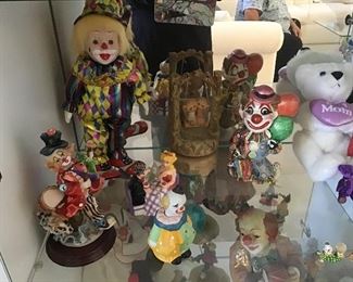 clown collection ranges in pricing $$5-$25