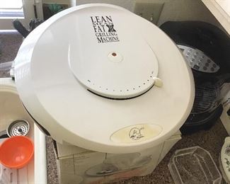 large lean fat grilling machine
