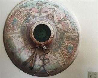 Large Terra Cotta Wall Hanging