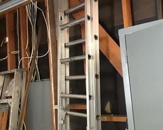 ladder 18’. $ 50