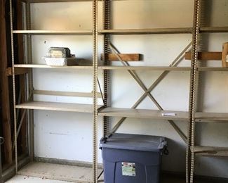 Shelving racks $25 ea. 4 available