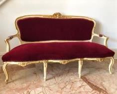 Antique French Louis XVI Settee