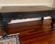 1800's Rosewood Square Grand Piano Table