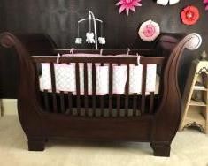 Pottery Room Crib, dresser and changing table
