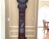 Antique Primitive Tall Case Clock