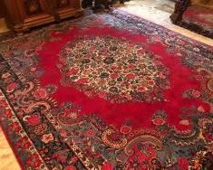 Antique Handmade 100% Wool Rug - Size 10 ft x 13 ft.
The rug was purchased from Werco Persian and Oriental Rug Company original price tag is still on the bottom of the rug.
Original price tag $12,580.00