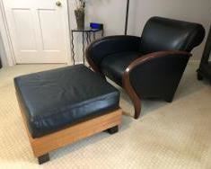 Lounge Chair and Ottoman Set