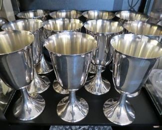 Towle #904 sterling silver  goblets.  $95 each.