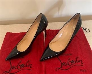 Christian Louboutin shoes (size 9) - $300 or best offer.
