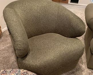 Bernhardt swivel armchairs (pair) - $200/each or best offer.