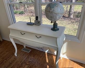 Painted sofa table (46” wide, 16” deep, 35” tall) - $100 or best offer.