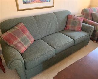 Norwalk Furniture sofa (84” long, 34” deep, 24” tall) - $400 or best offer.