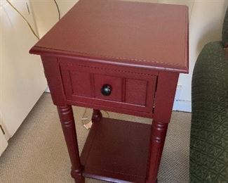 Side table (14” wide, 14” deep, 28” tall) - $50 or best offer.