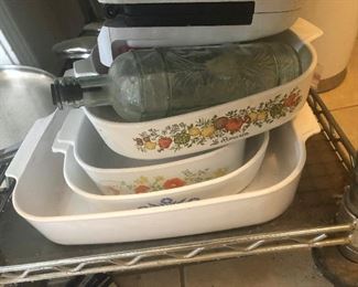 Corningware -- I'm starting to think this is at every estate sale. Seek me out I'll give you a good deal on this