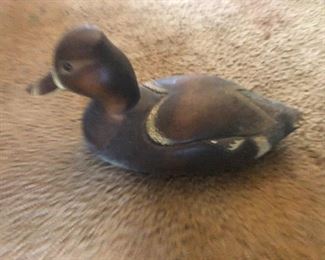 Vintage mallard decoy duck