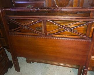 Headboard worthy of handcuffs