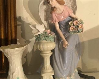 Angel with seasonal allergies