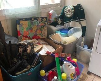 CLUTTER! Dive in like it's a pile of leaves