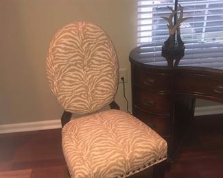 This chair is one of a pair. Asking &125 each. Asking $200 for the pair. Call 908-896-5943 to purchase or with questions