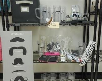 Lot 143 Mustache Party Favors and Decor