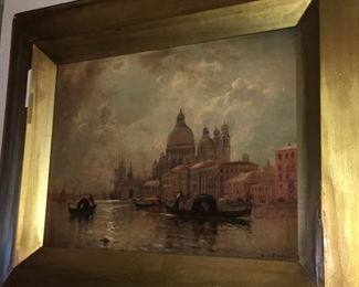 Lemuel Eldred, Venice, oil in canvas