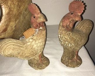 Folk art Antique carved wood