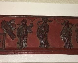 Carved Chinese panel