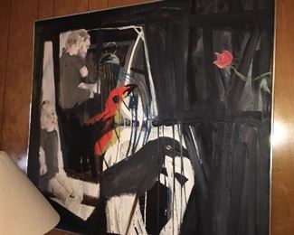 Kay Morris, oil on canvas