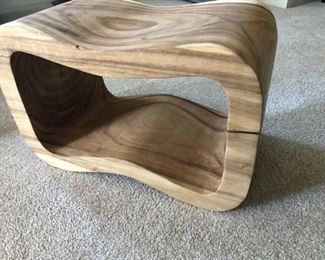 28"x 23" x 33" Solid Wood Foot Rest
