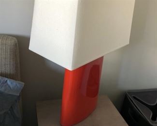 Crate and Barrel Lamps  11" x 8" x 27"