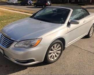 2011 CHRYSLER SEBRING 200 Touring Convertible w/24,600 miles