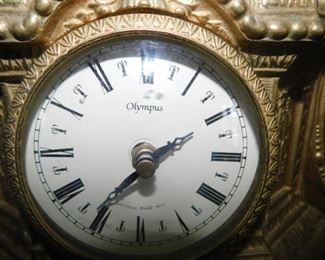Olympus Brass Italian clock with German movement 