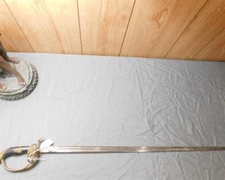 Great German cavalry sword from around 1890 - By Weyersberg, Kirschbaum & Co. no scabbard