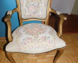 Vintage French armchair needs repair