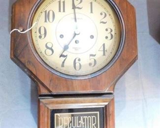 Oak Modern Regulator clock