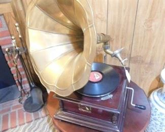  His Masters Voice Replica phonograph