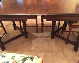 Vintage Gate Leg Dining Table