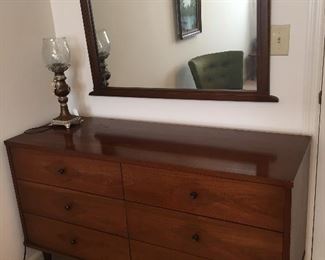 Mid-Century Dresser w/Mirror