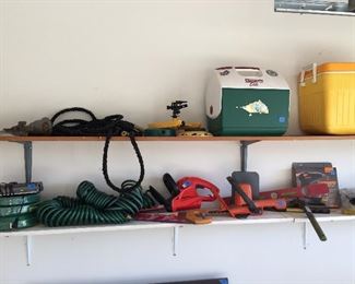 Coolers/Electric Hedge Trimmers
