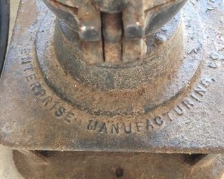 Large Antique Enterprise Manufacturing Co. Coffee Mill
